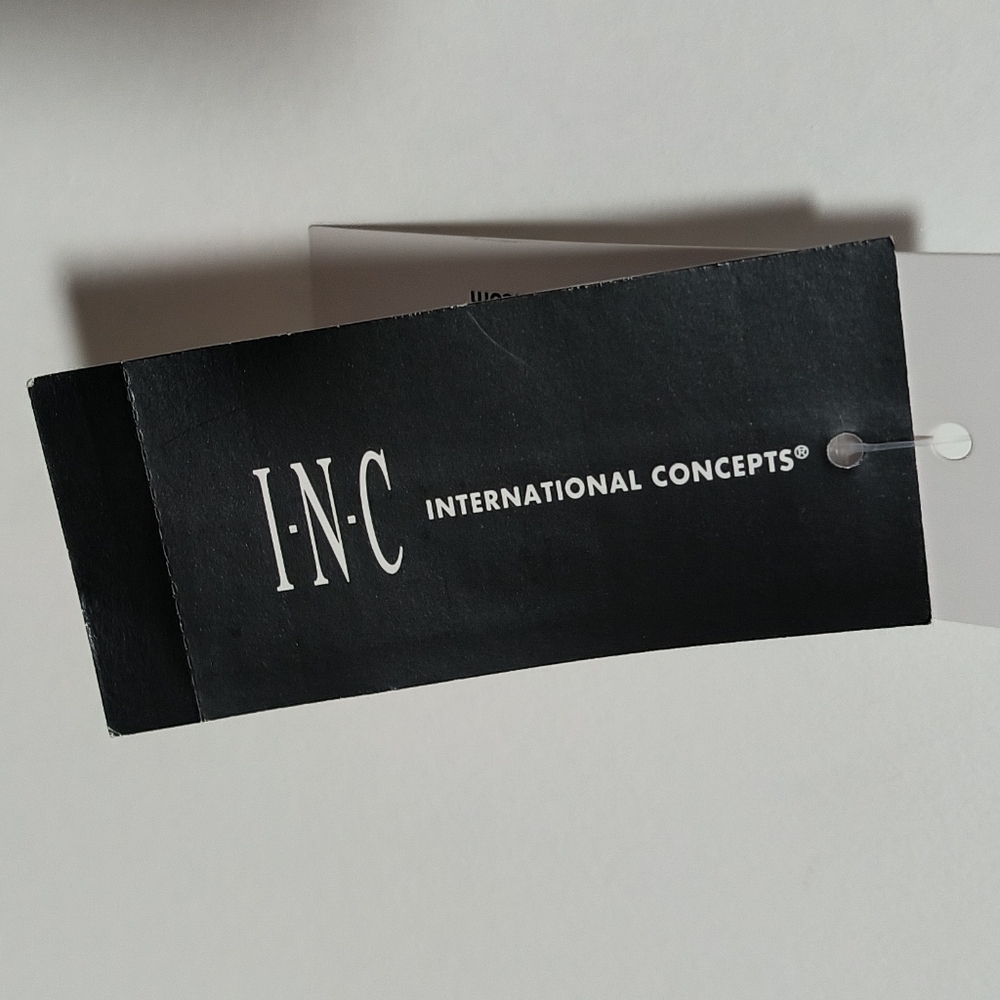 [5x$20] New I.N.C. Black Silver Metallic Sweater / Size L - Picture 8 of 11